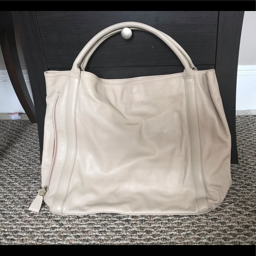 See by Chloé Light Pebble Taupe Harriet Hobo Tote